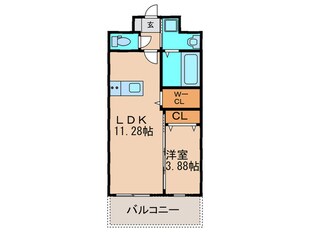 ＬＥＧＥＮＤ１１１の物件間取画像